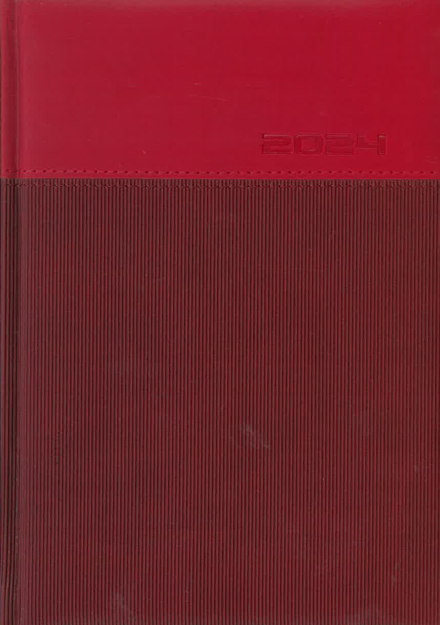 2026 Határidőnapló Piros