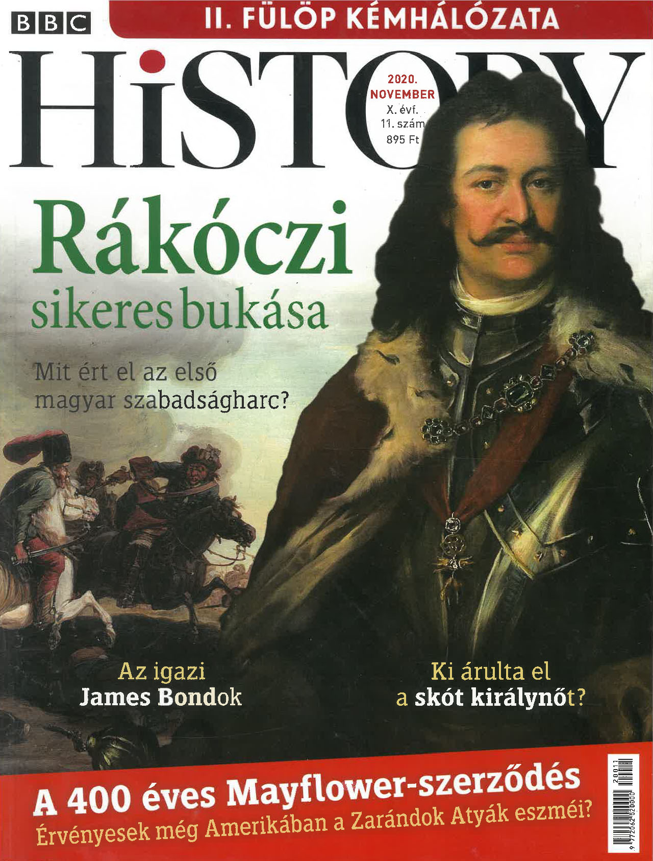 BBC History világtörténelmi magazin 10/11 - Rákóczi sikeres bukása