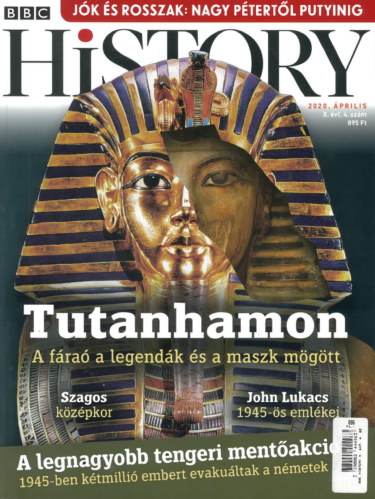 BBC History világtörténelmi magazin - 10/4 - Tutanhamon - A fáraó a maszk mögött