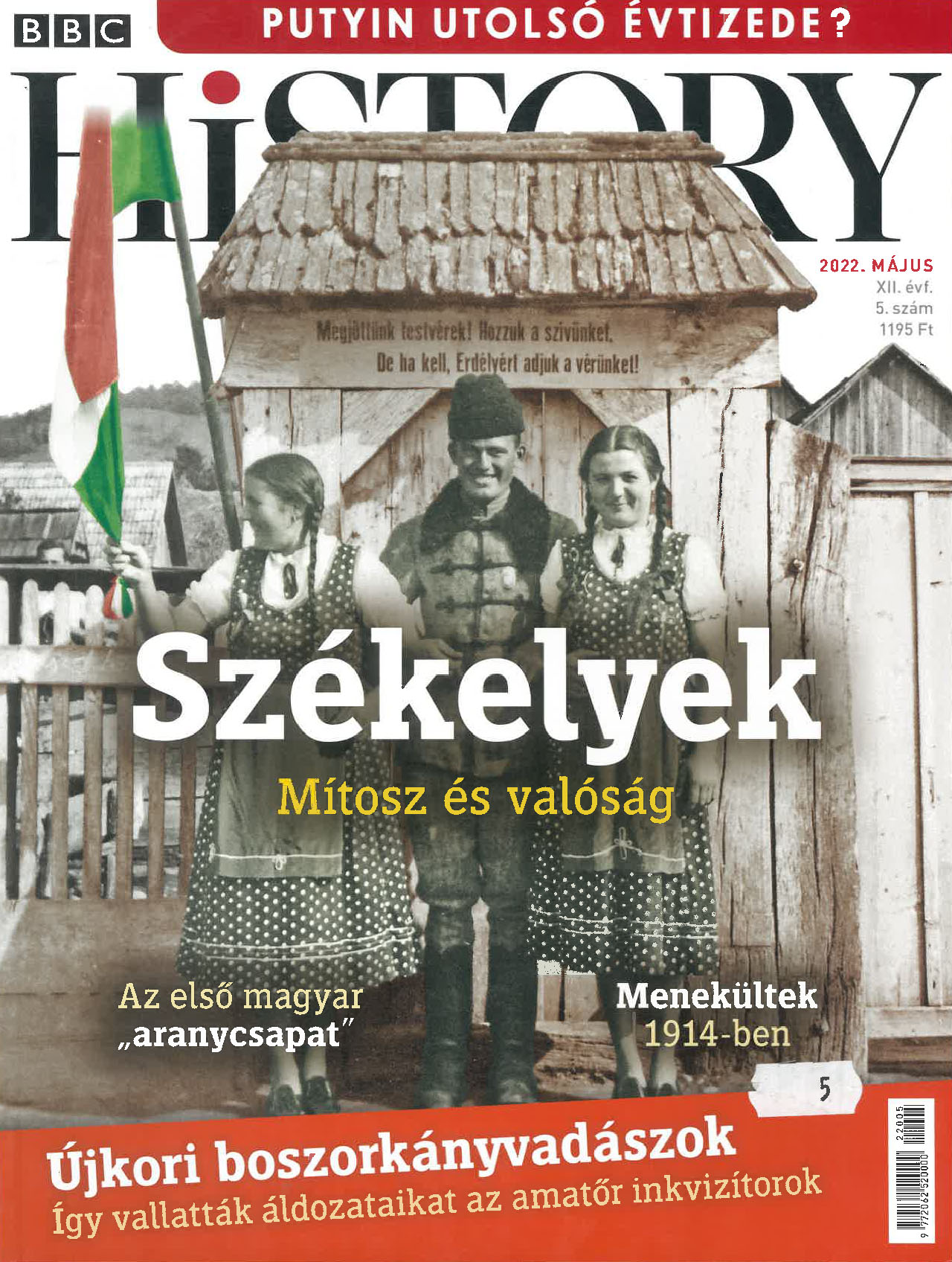 BBC History világtörténelmi magazin - 12/5 - Székelyek