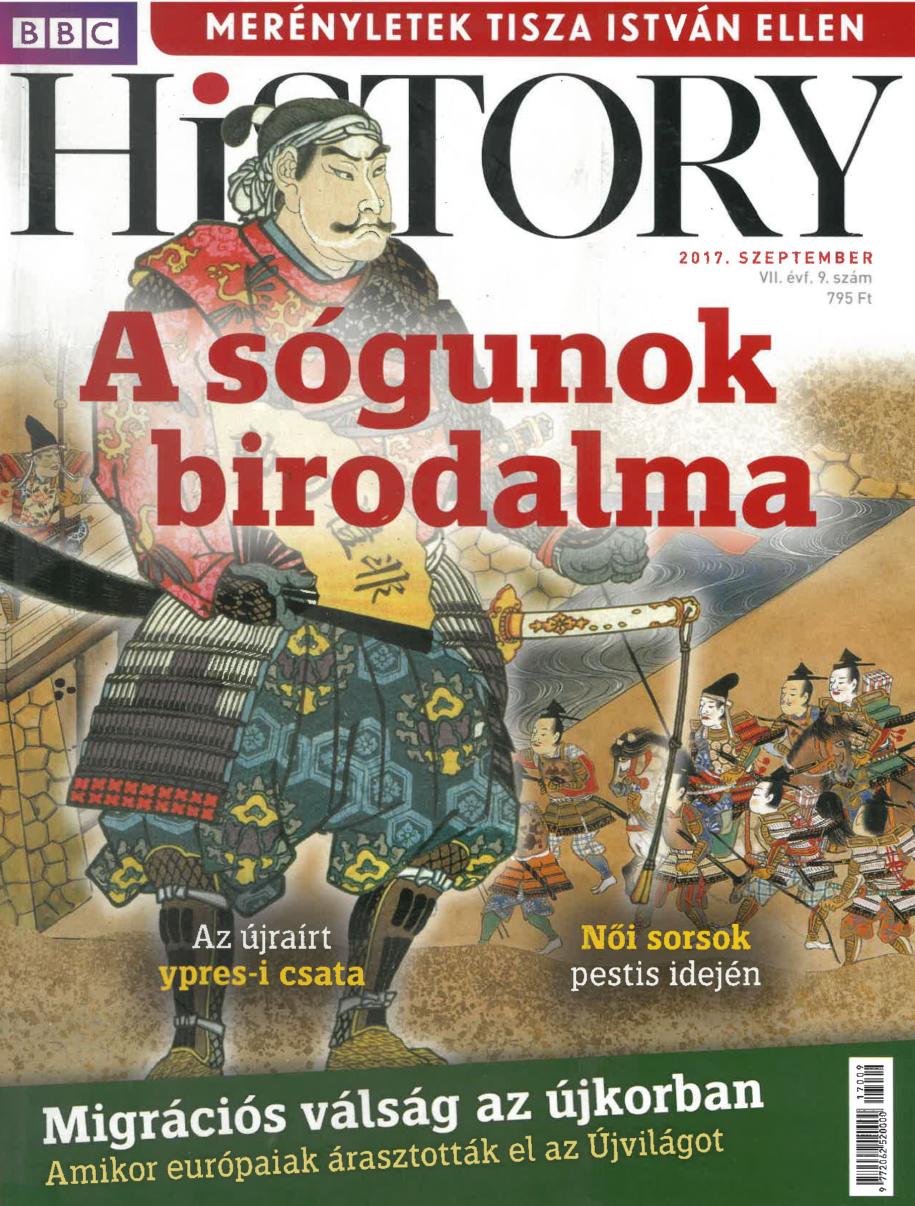 BBC History világtörténelmi magazin 7/9/A sógunok birodalma