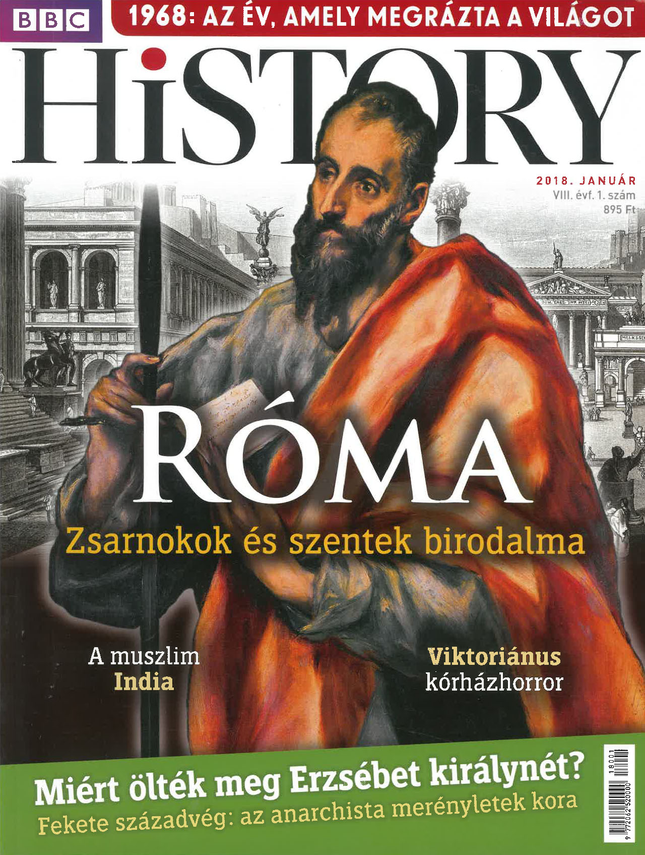 BBC History világtörténelmi magazin 8/1/Róma 