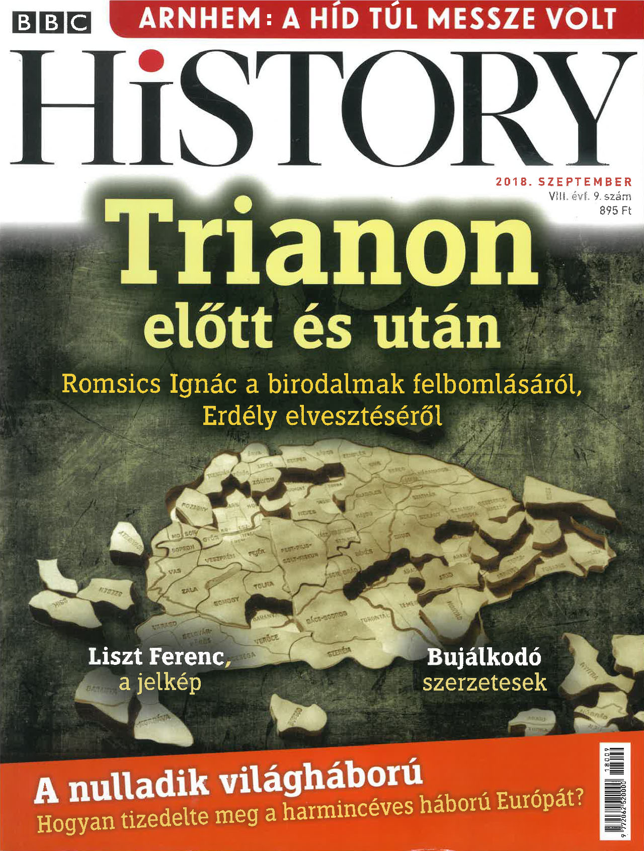 BBC History világtörténelmi magazin 8/9 - Trianon előtt és után BBC History világtörténelmi magazin 8/9 - Trianon előtt és után