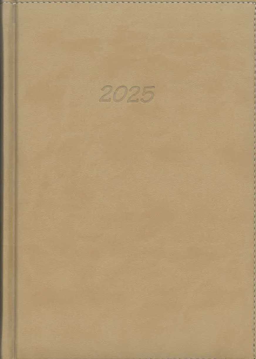 Határidőnapló 2025 A5 drapp Határidőnapló 2025 A5 drapp