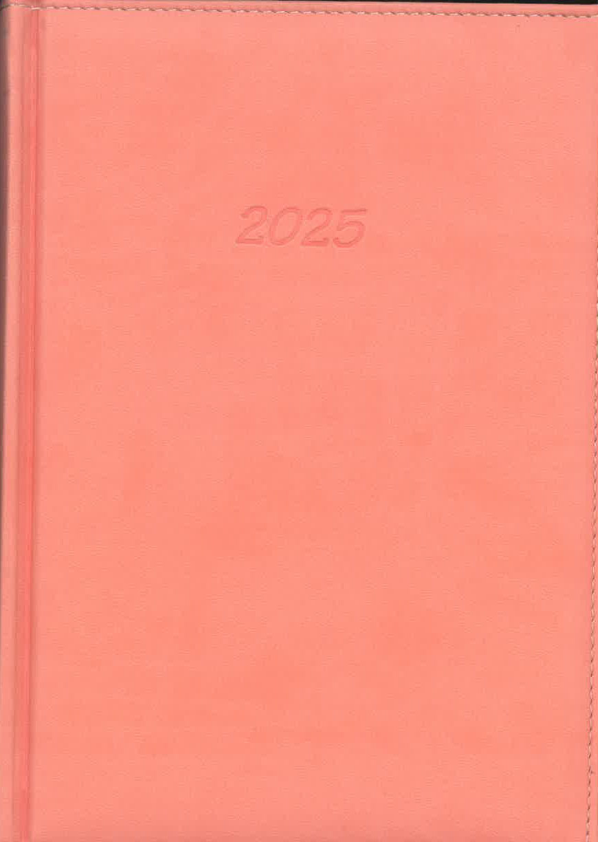 Határidőnapló 2025 A5 rózsaszín Határidőnapló 2025 A5 rózsaszín