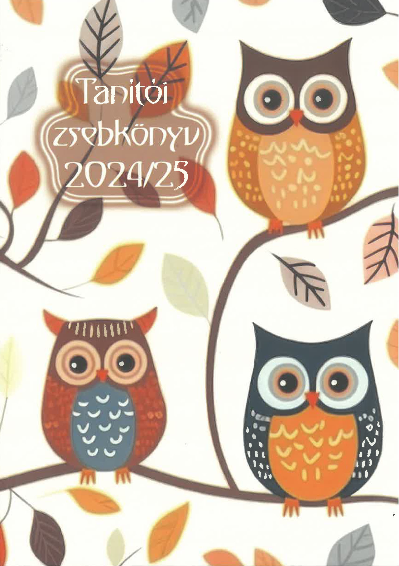 Tanitói zsebkönyv 2024-2025 bagoly 5317-67