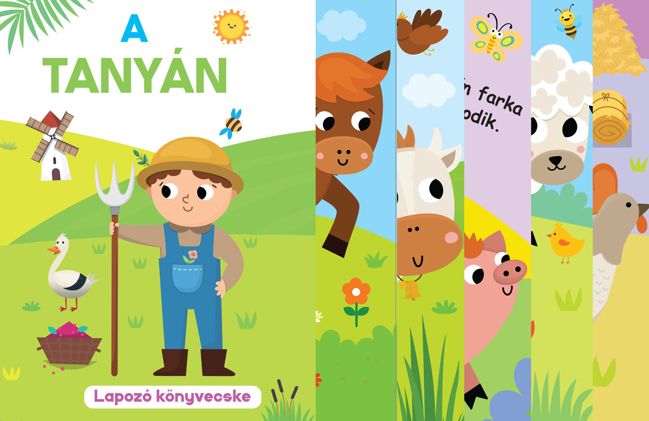 A tanyán - lépcsőzetes leporello
