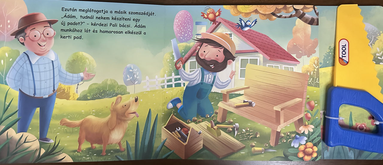 Ádám az ács - egy dolgos nap Ádám az ács - egy dolgos nap
