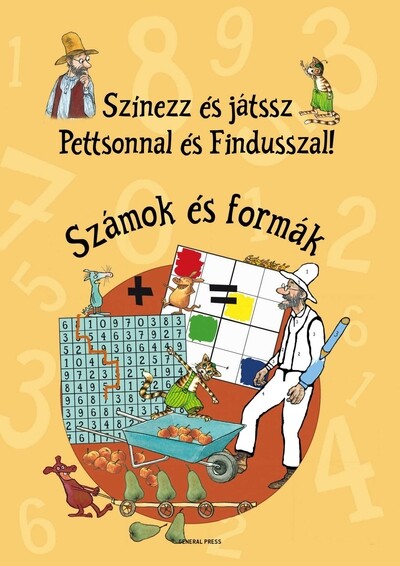 Színezz és játssz Pettsonnal és Findusszal! - Számok és formák Színezz és játssz Pettsonnal és Findusszal! - Számok és formák