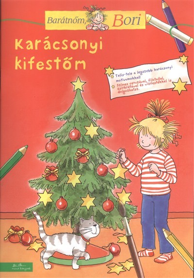 Barátnőm, Bori - Karácsonyi kifestőm