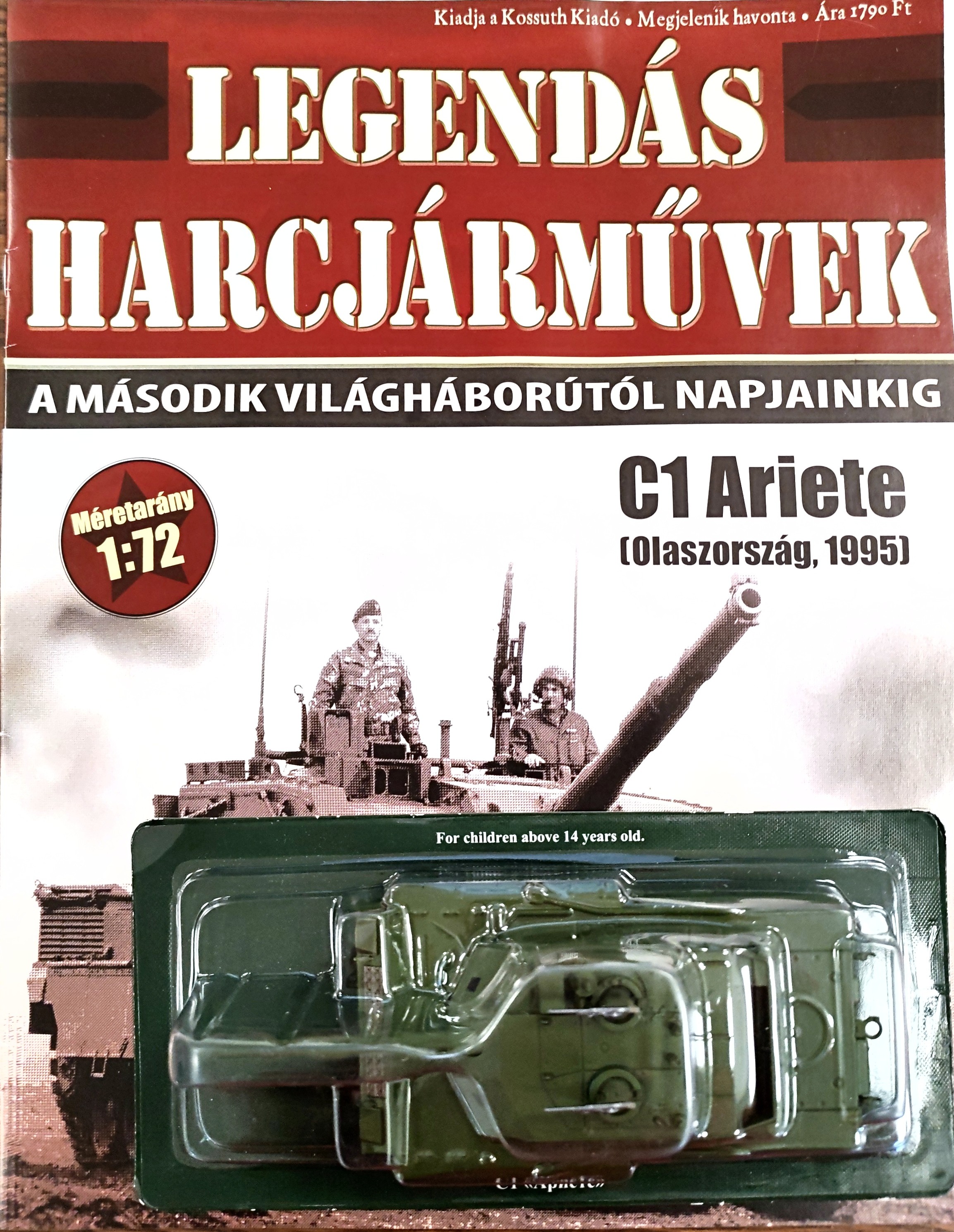 Legendás harcjárművek ajándék harcjárművek C1-ARIETE