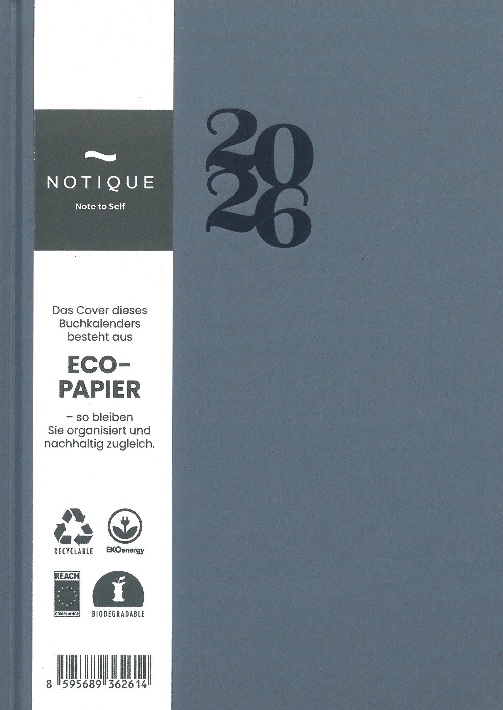 2026 határidőnapló NOTIQUE heti PFLAUME