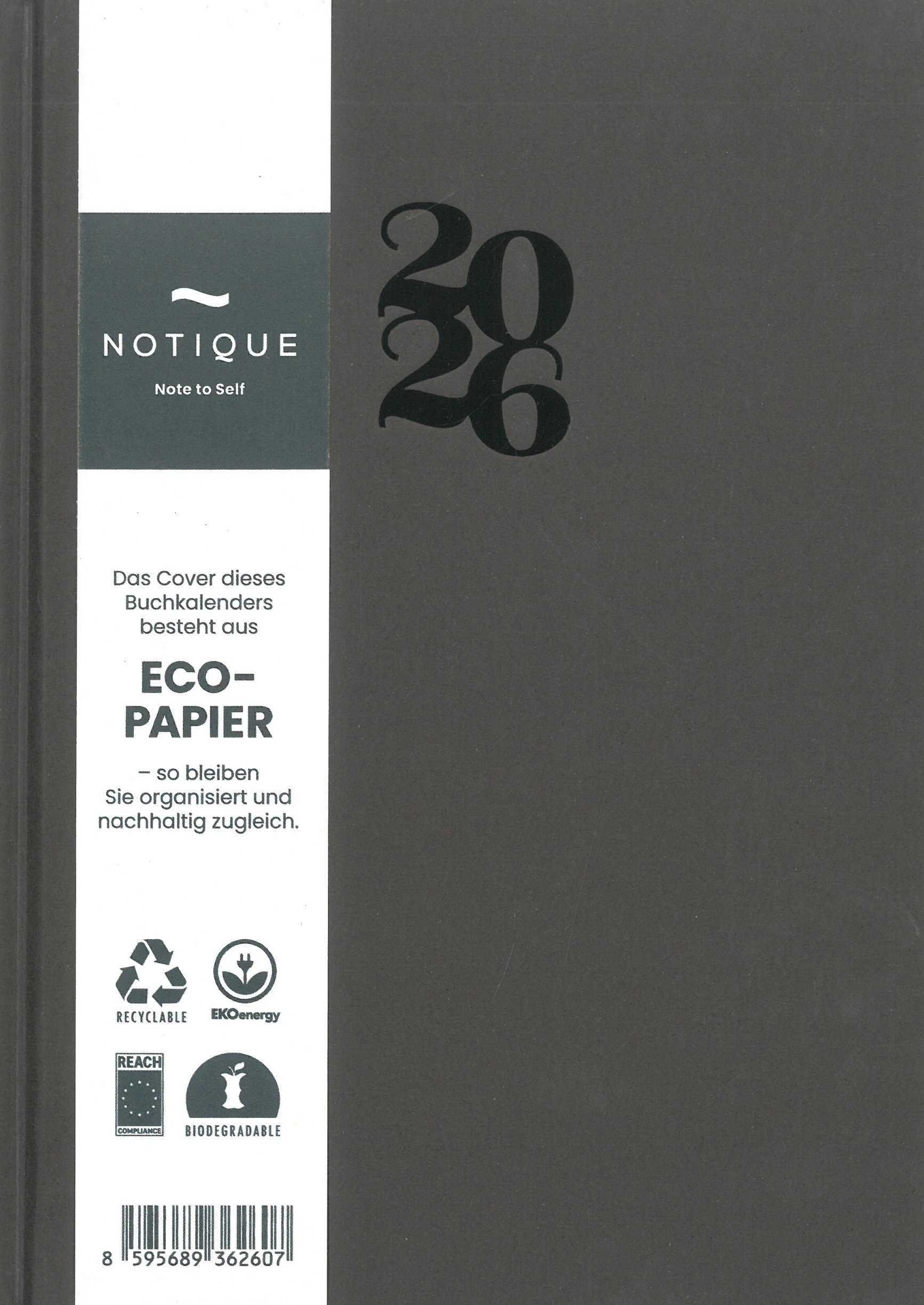 2026 határidőnapló NOTIQUE heti KAFFEE