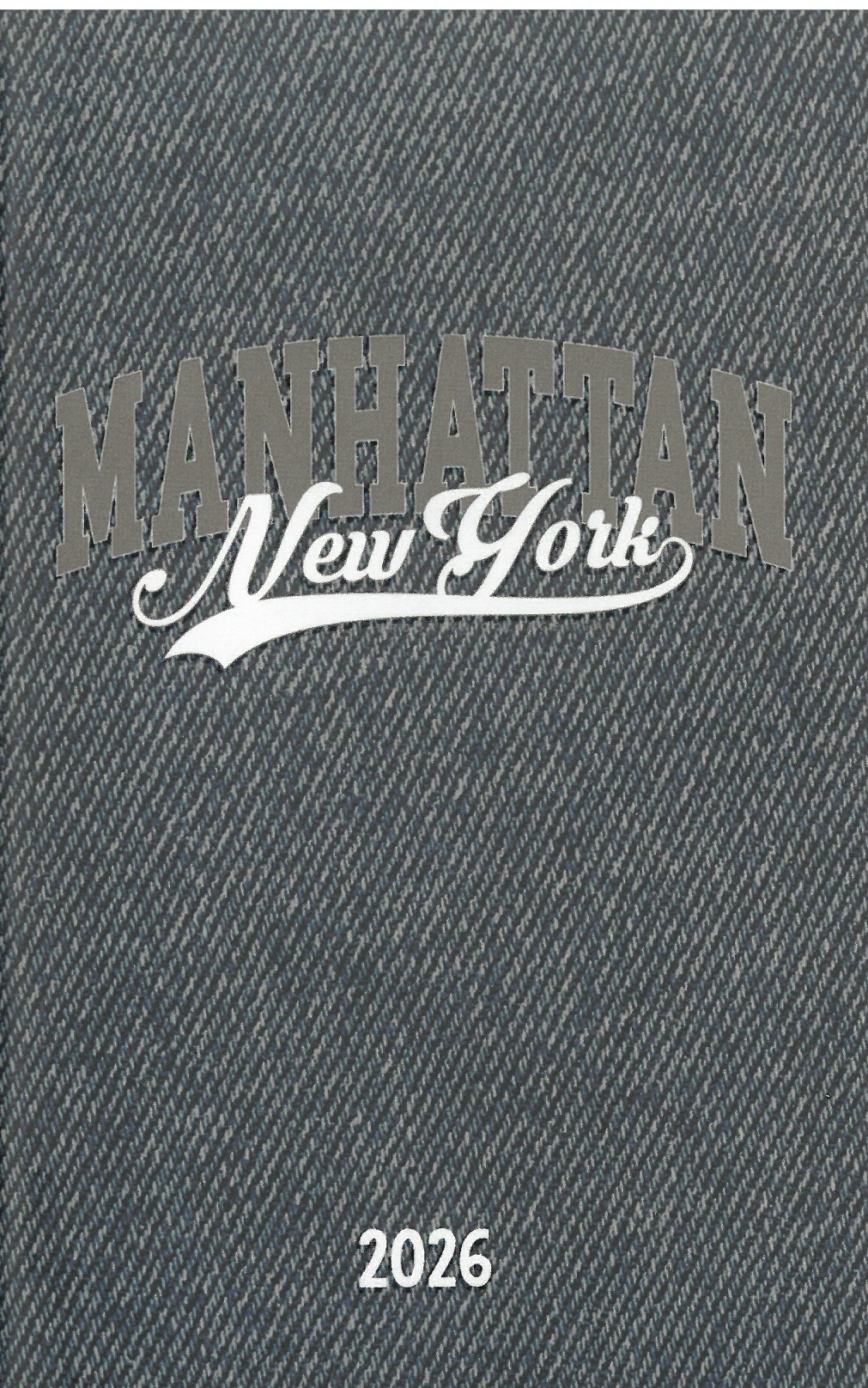 2026 zsebnaptár A6 tűzött Manhattan New York