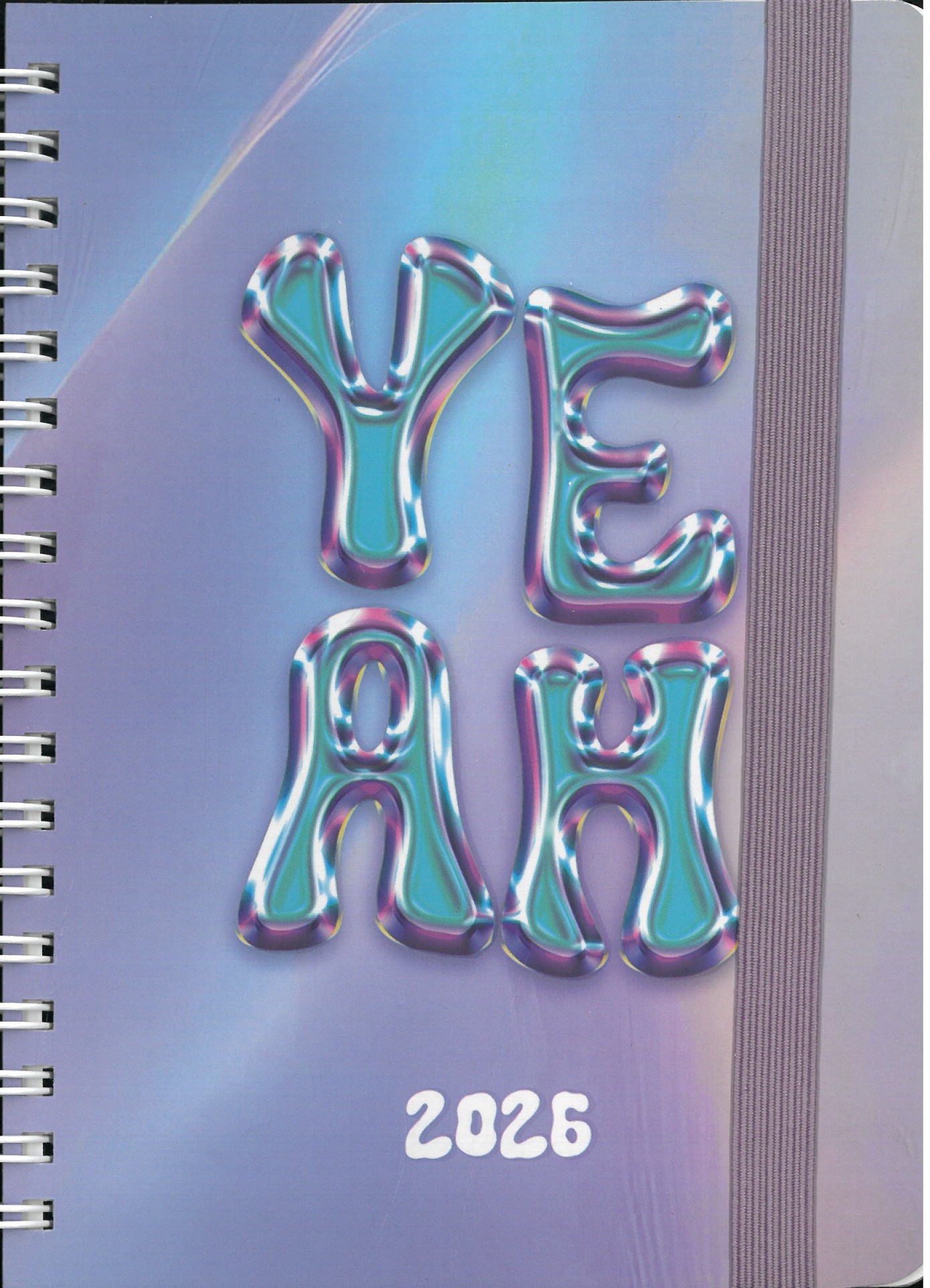 2026 spirálozott B6 határidőnapló  YEAH