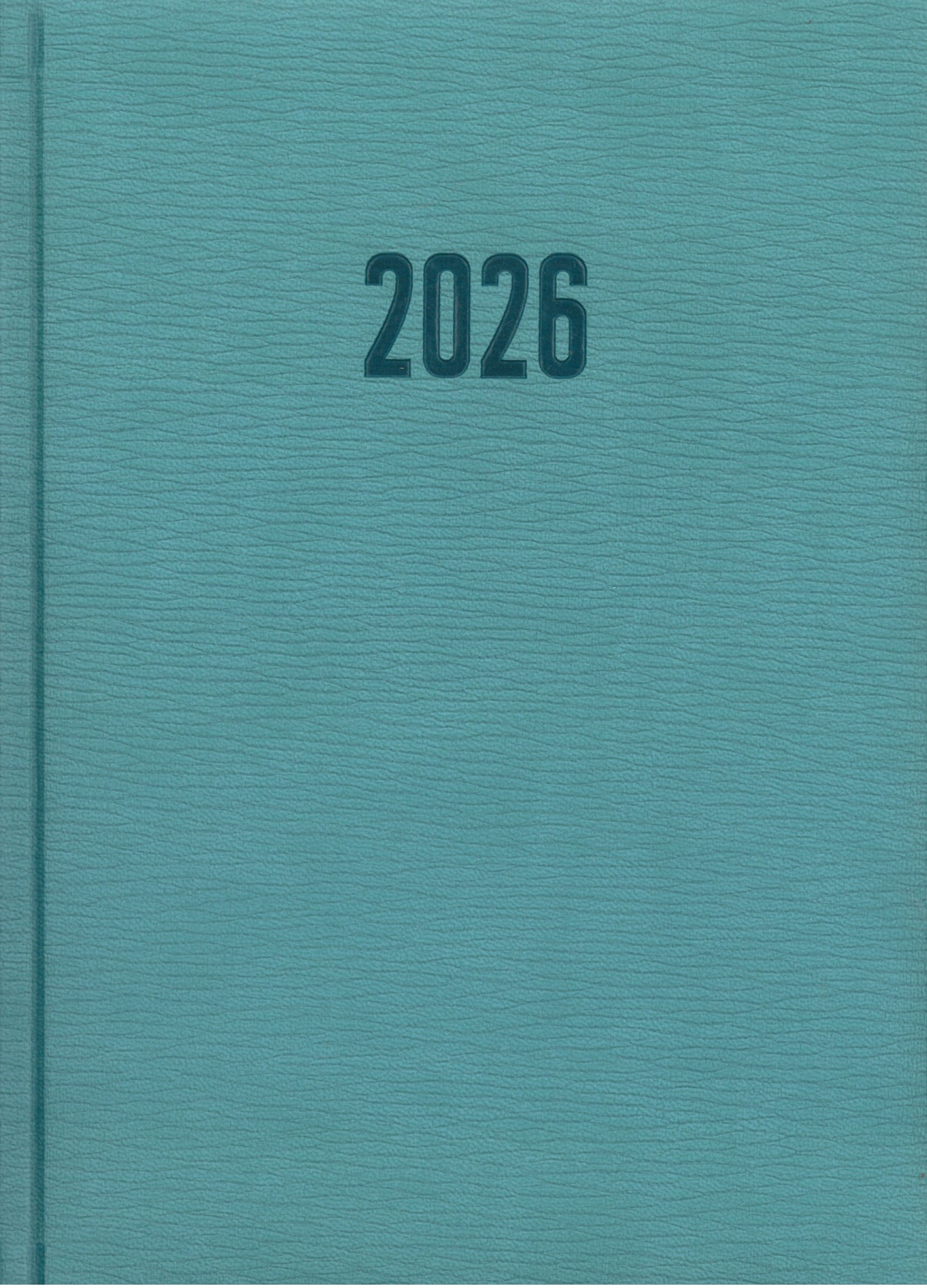 2026 határidőnapló napi türkiz