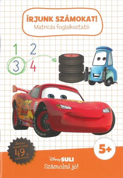 Disney Suli - Írjunk számokat! - Matricás foglalkoztató