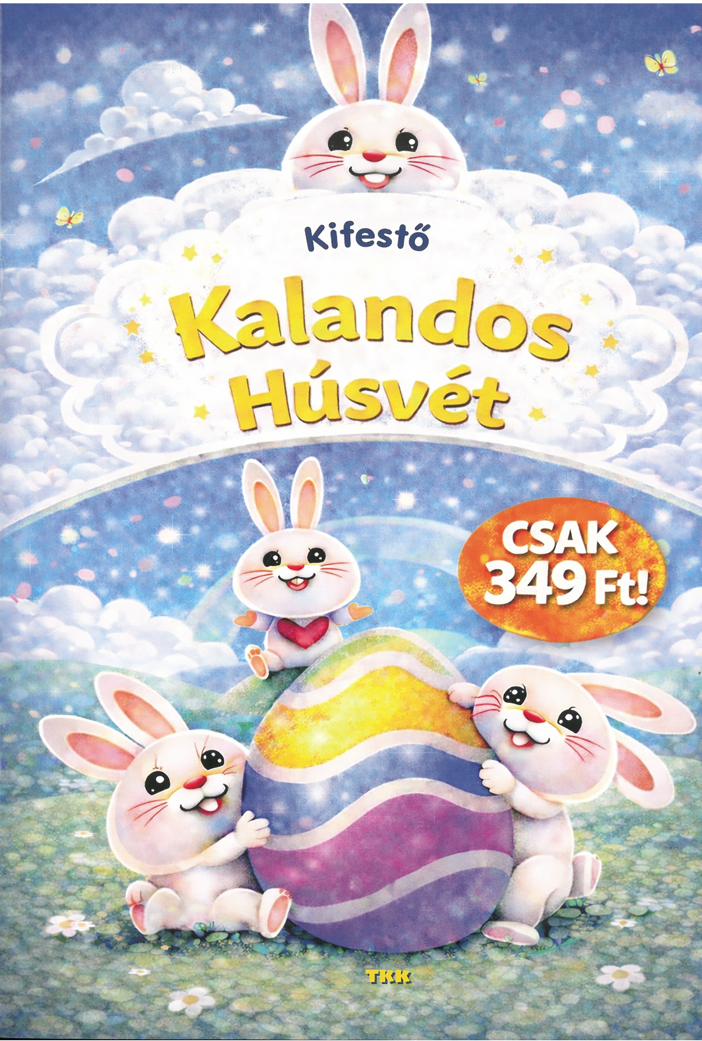 Kalandos húsvét kifestő (ÚJ)