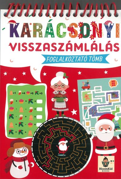Karácsonyi visszaszámlálás foglalkoztató tömb