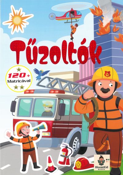 Tűzoltók 120 matricával