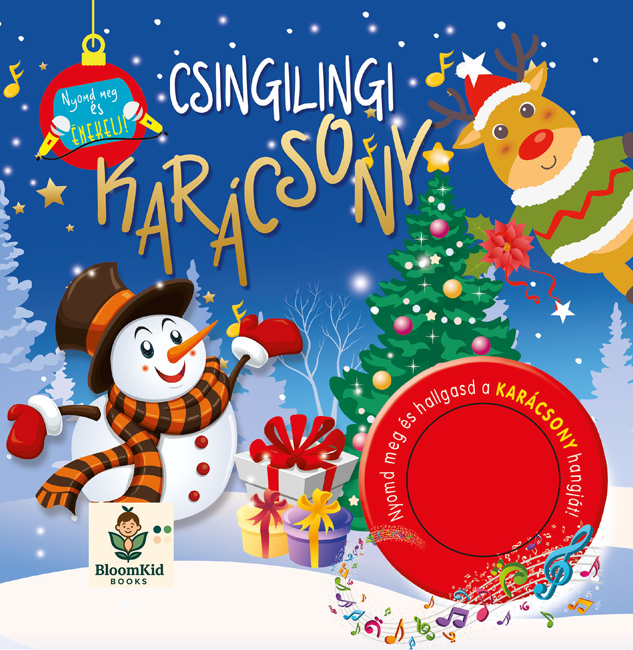 Csingi-lingi karácsony - nyomd meg és énekelj!