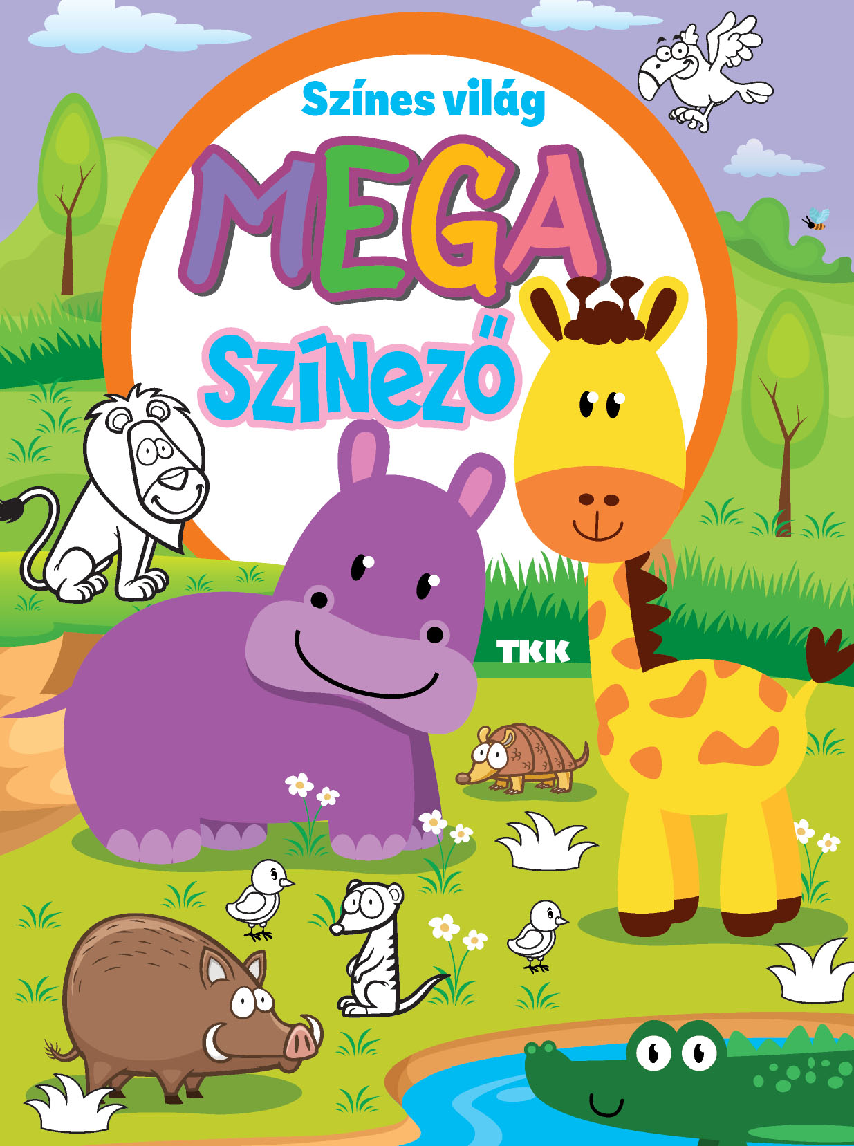 Mega színező - Színes világ