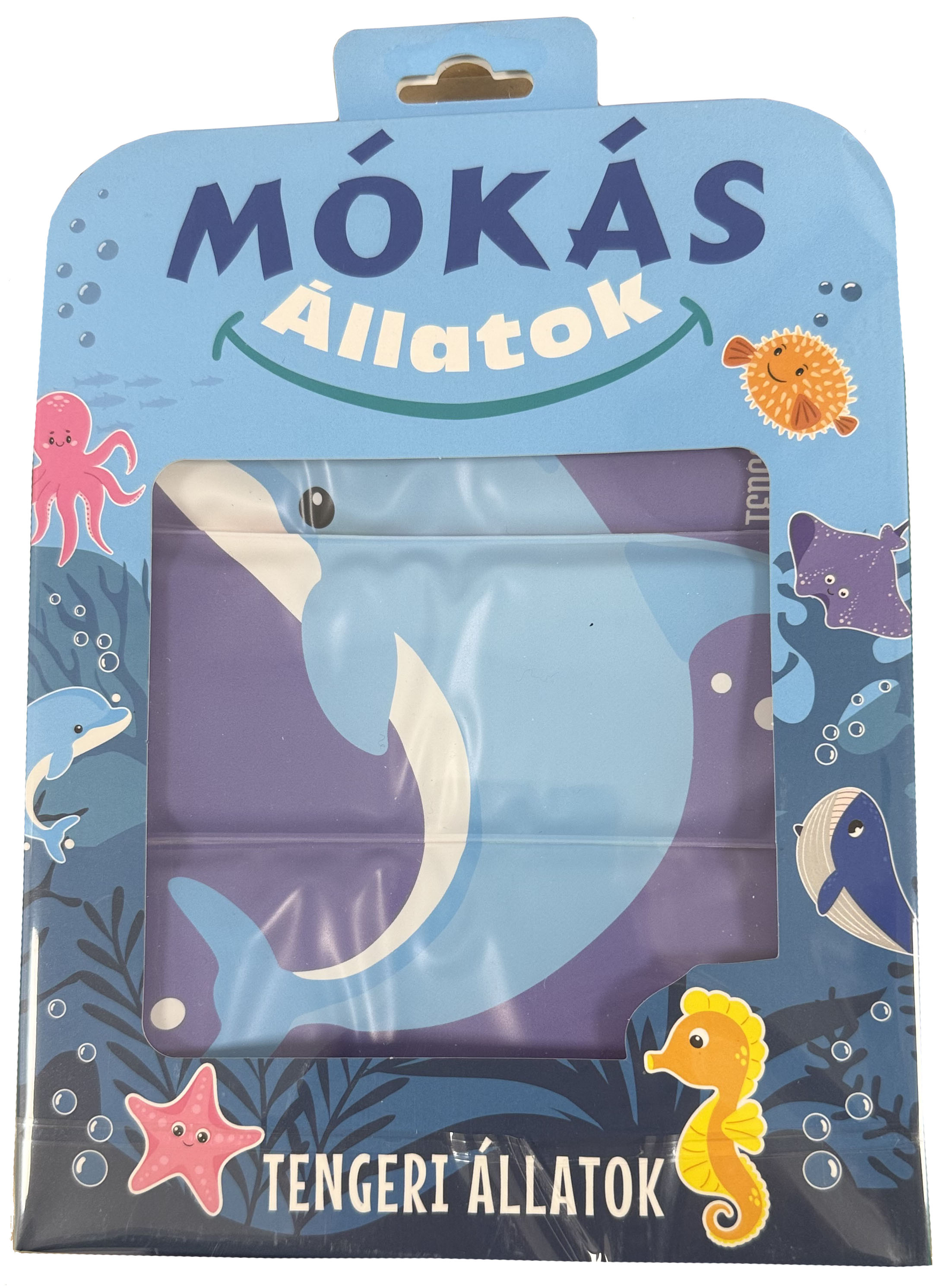 Mókás állatok - Tengeri állatok (fürdőskönyv)